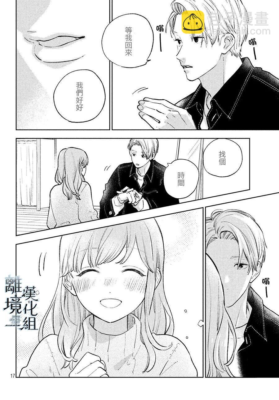 《指尖相触，恋恋不舍》第9话 第15页