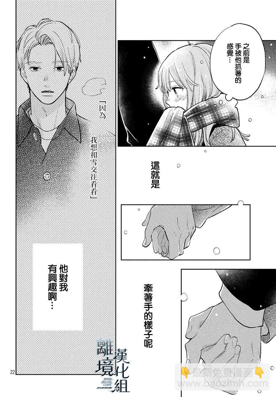 《指尖相触，恋恋不舍》第10话 第22页