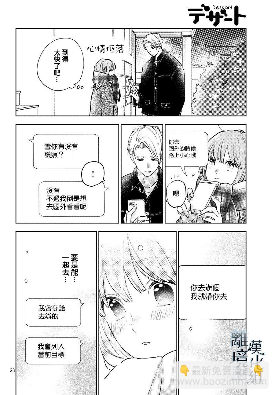 《指尖相触，恋恋不舍》第10话 第28页
