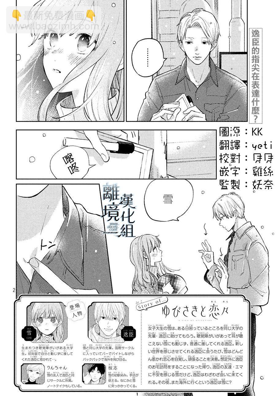 《指尖相触，恋恋不舍》第10话 第2页