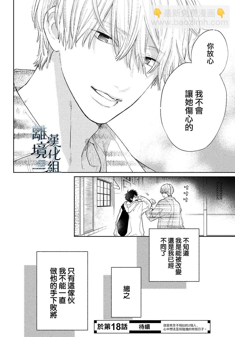 《指尖相触，恋恋不舍》第17话 第40页