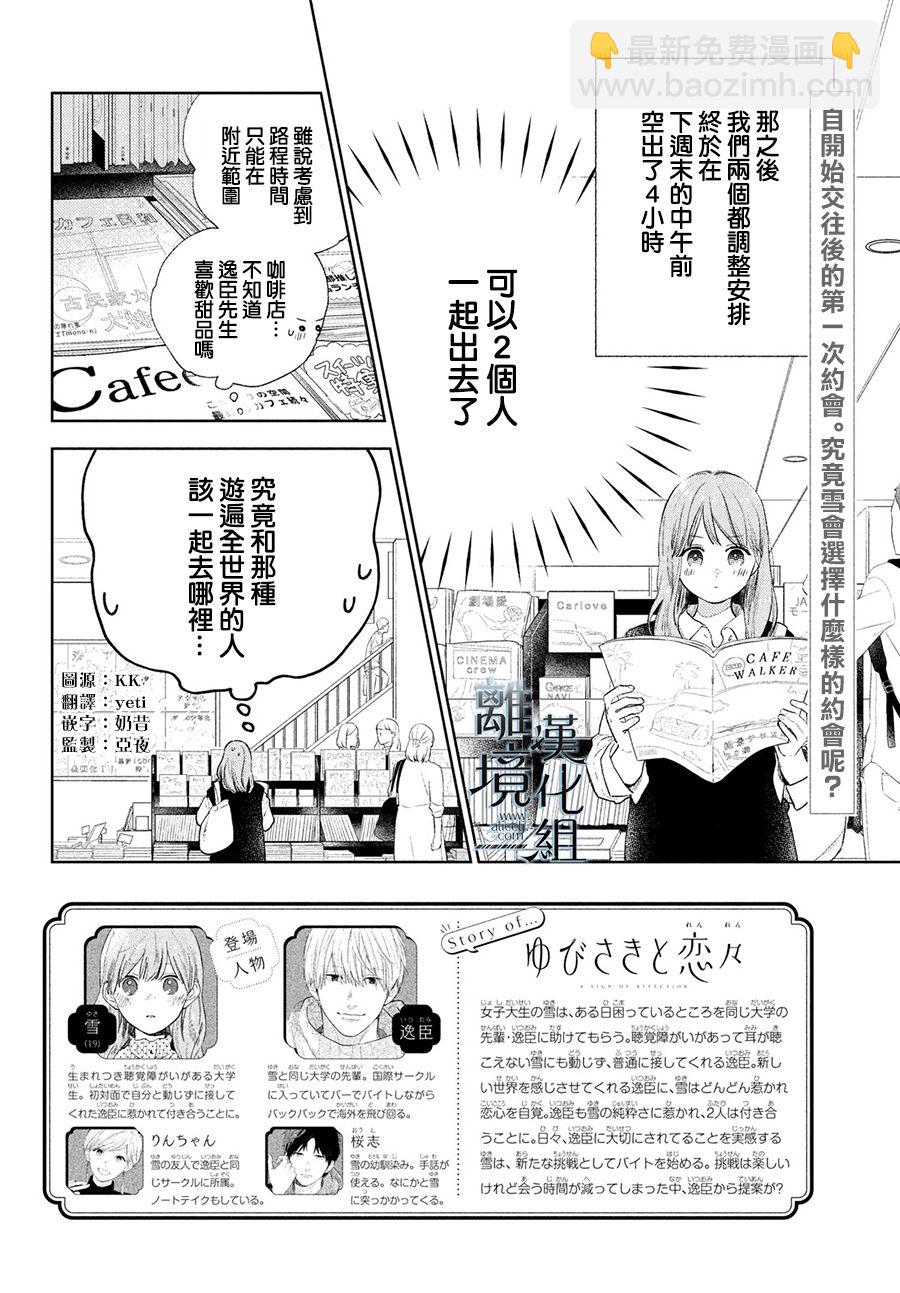 《指尖相触，恋恋不舍》第20话 第2页