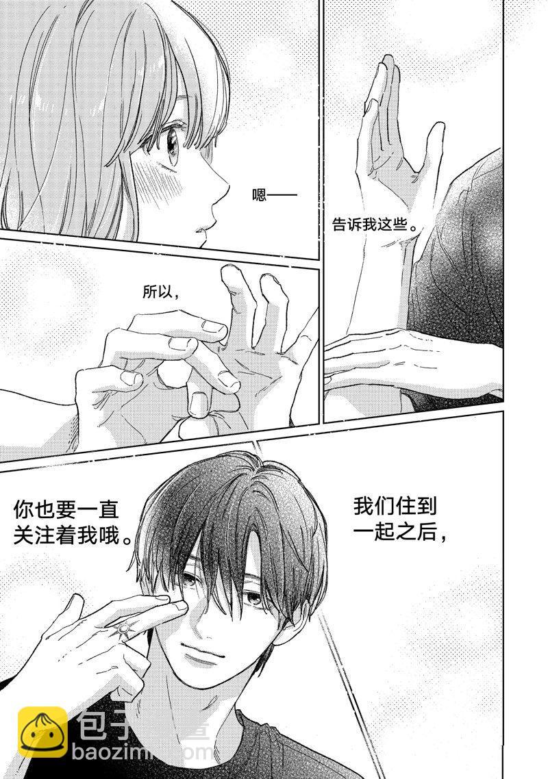 《指尖相触，恋恋不舍》第36话 第35页