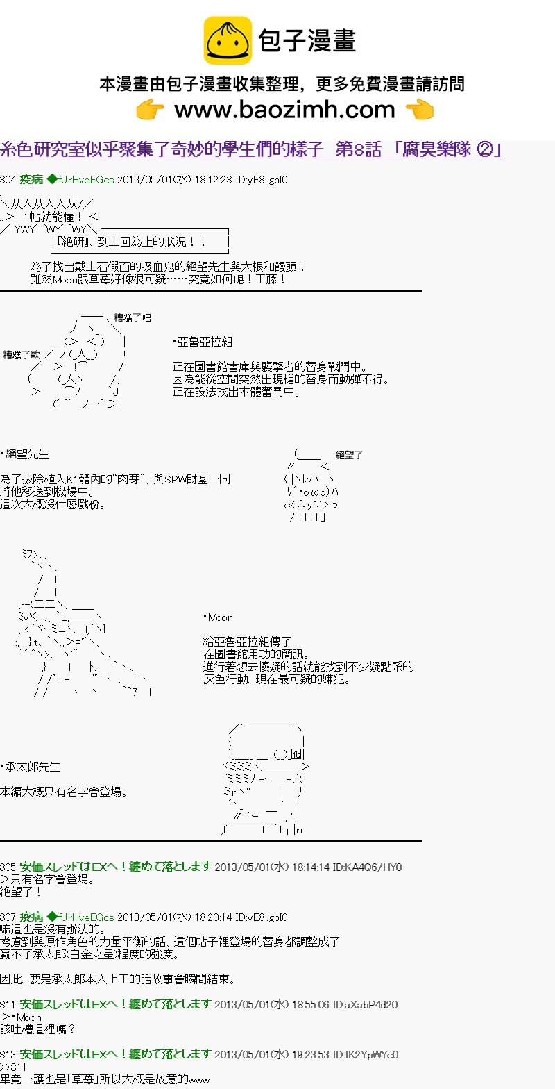 《纟色研究室似乎聚集了奇妙的学生们的样子》第8话 第1页