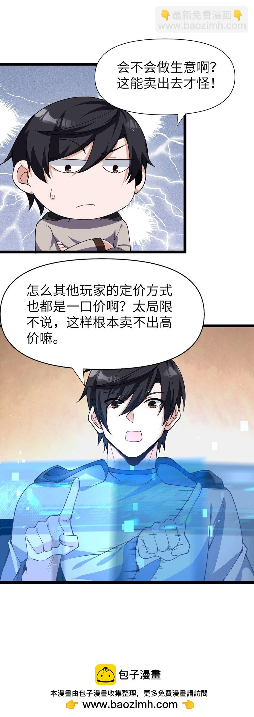 《内测千年，游戏终于开服了！》020 开店 第50页