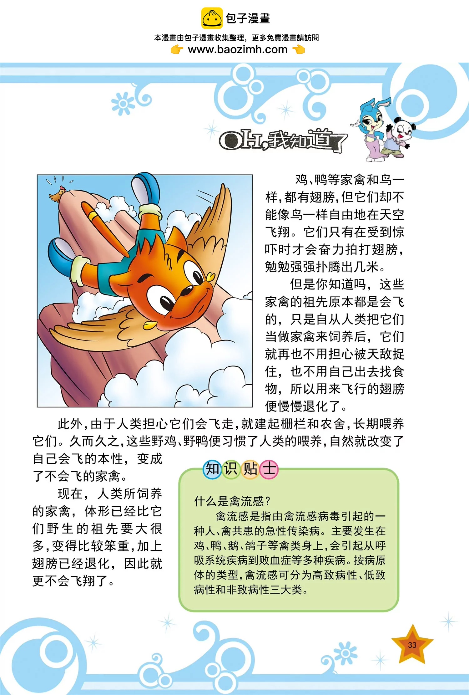 《虹猫蓝兔十万个为什么之动物卷》第4话 为什么家禽不会飞 第2页