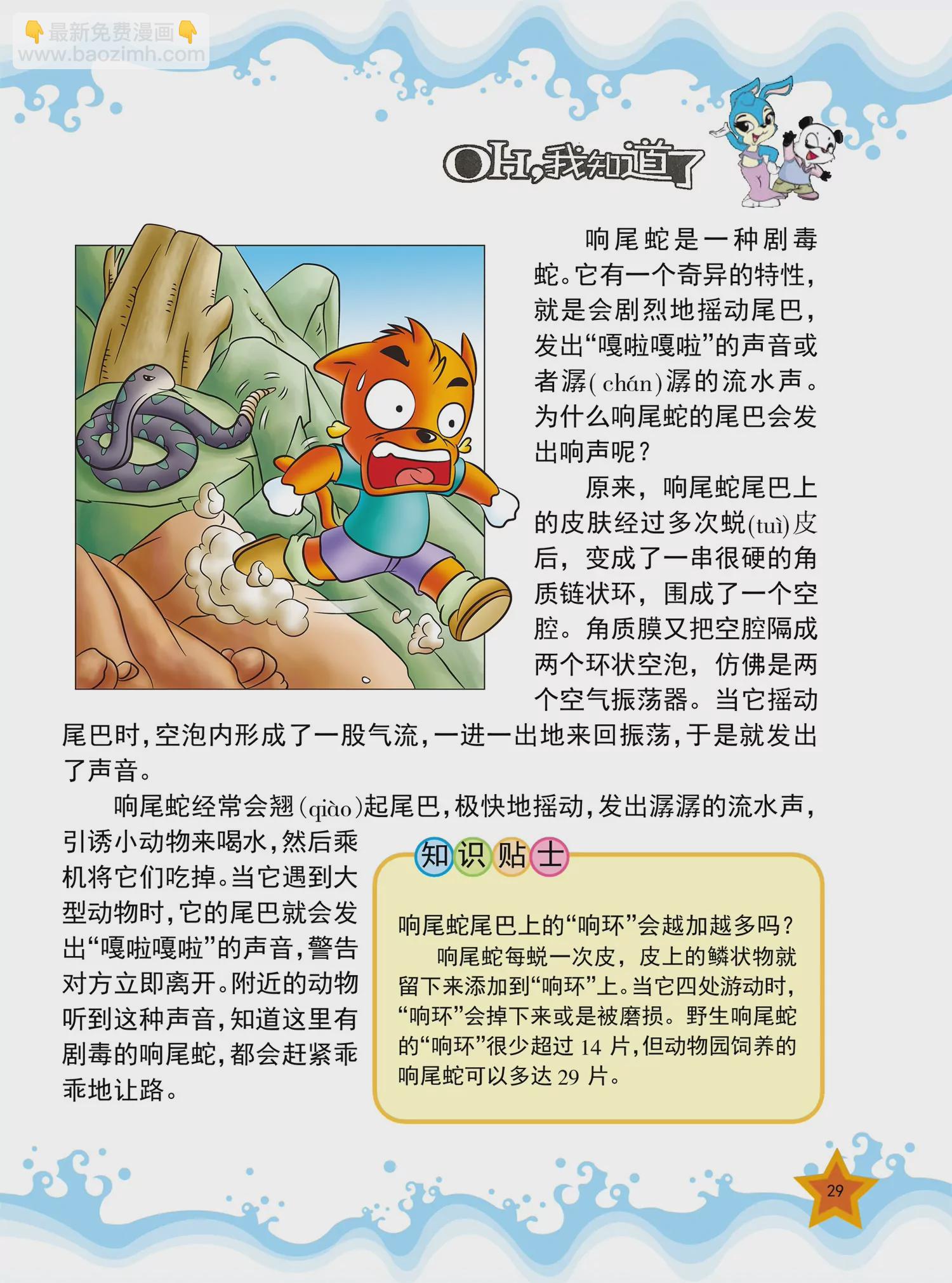 《虹猫蓝兔十万个为什么之动物卷》第3话 谁被称为水中恶魔 第6页