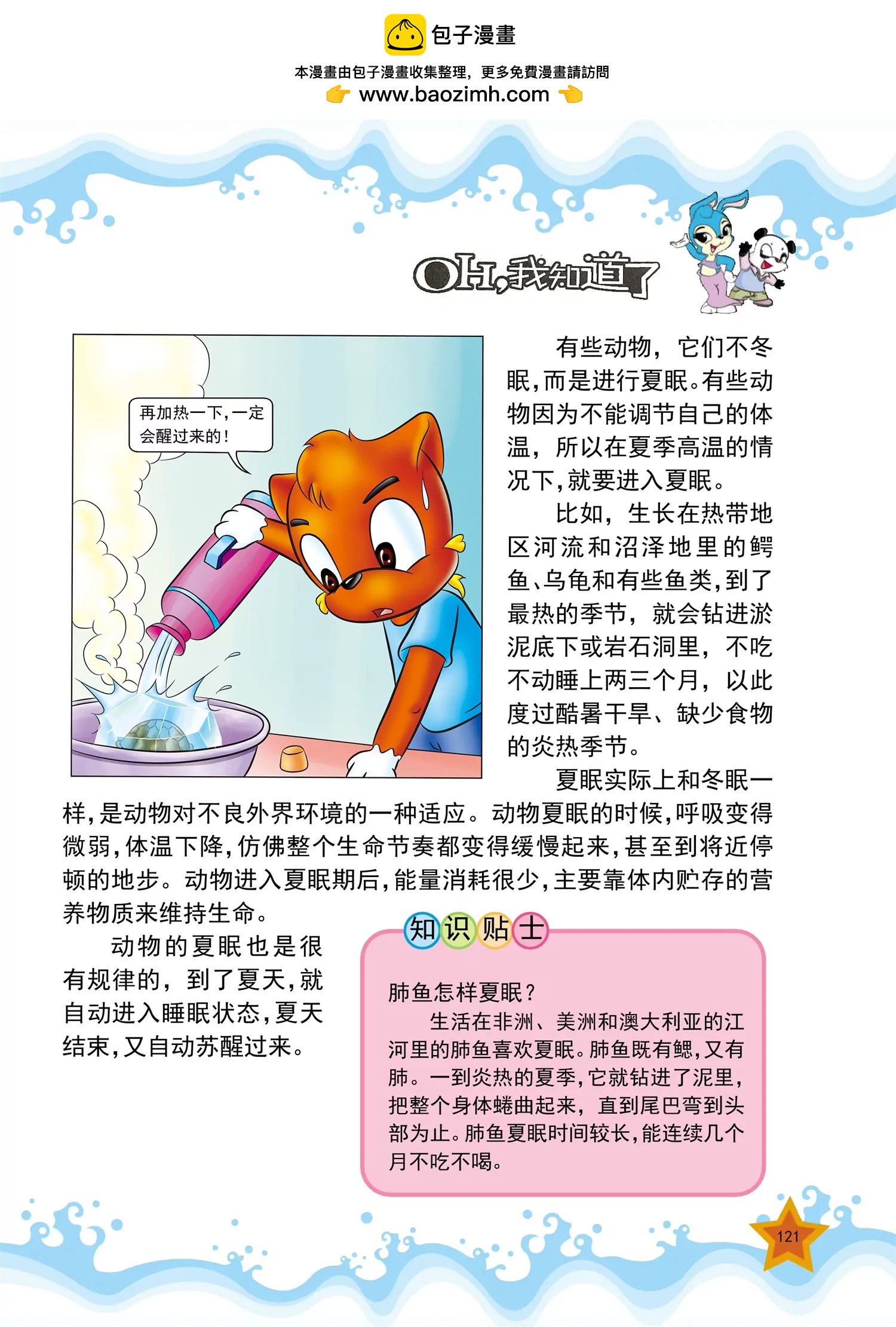 《虹猫蓝兔十万个为什么之动物卷》第15话 有些动物夏眠是为什么 第2页