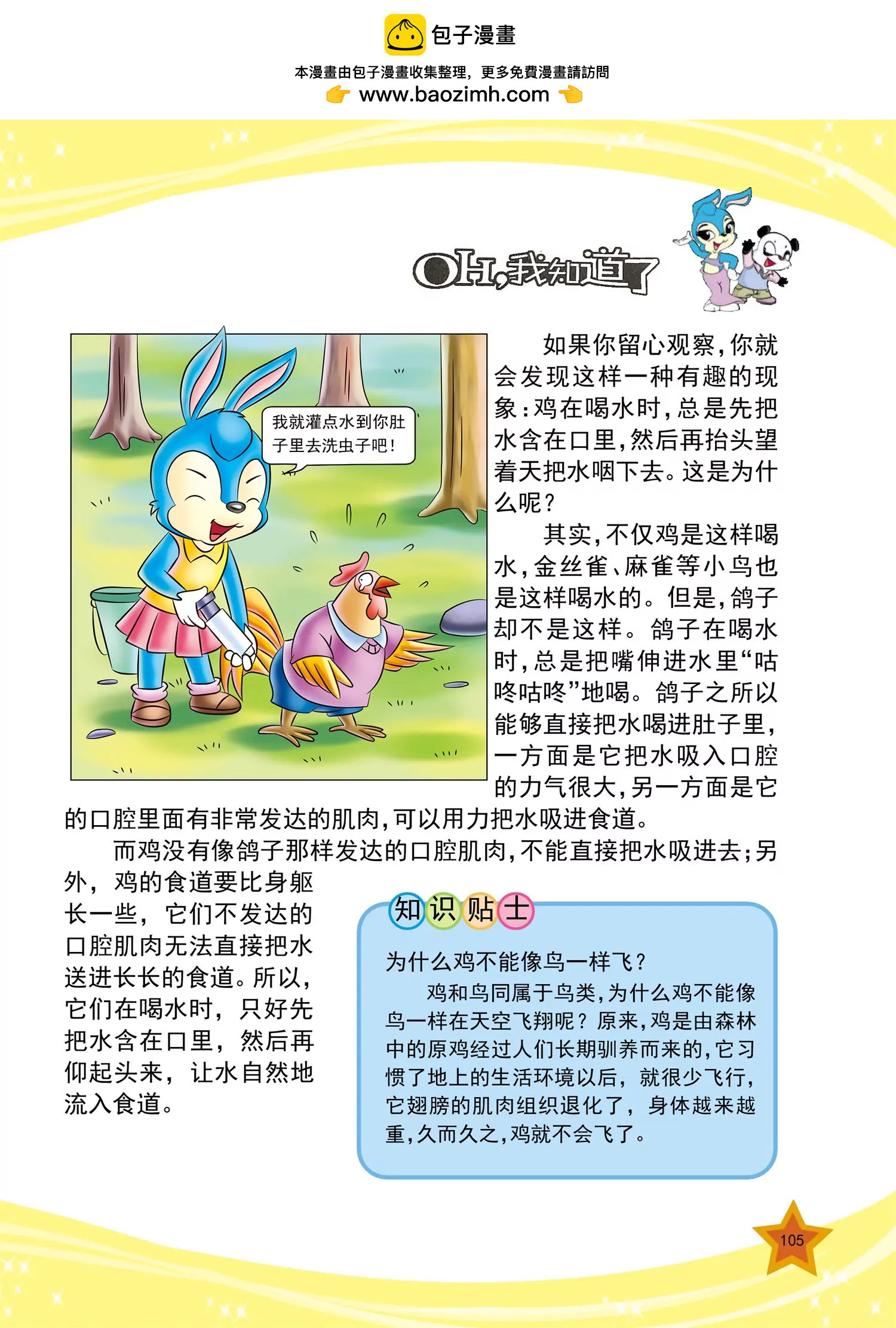 《虹猫蓝兔十万个为什么之动物卷》第13话 为什么鸡喝水时头望天 第2页