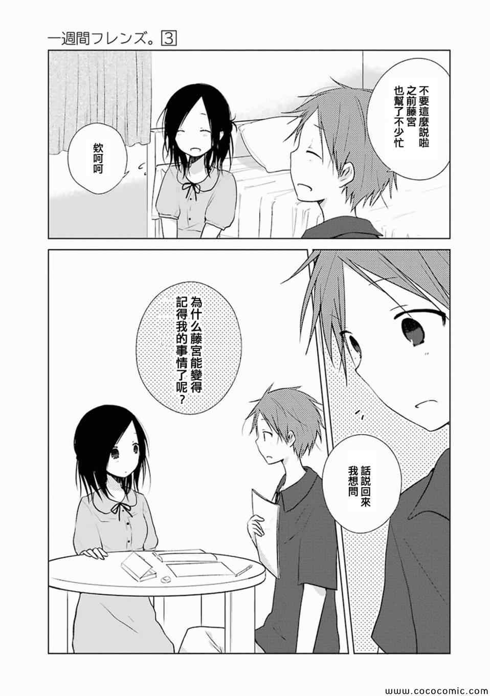 《一周的朋友》第13话 第11页