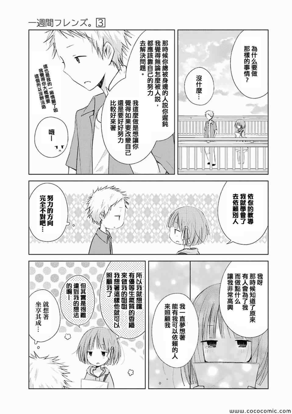 《一周的朋友》第13话 第17页