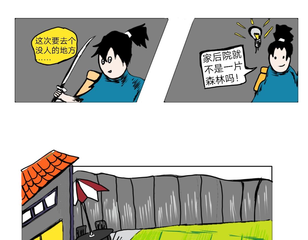 《“注定”不平凡的每一天！》森林惊魂 第1页
