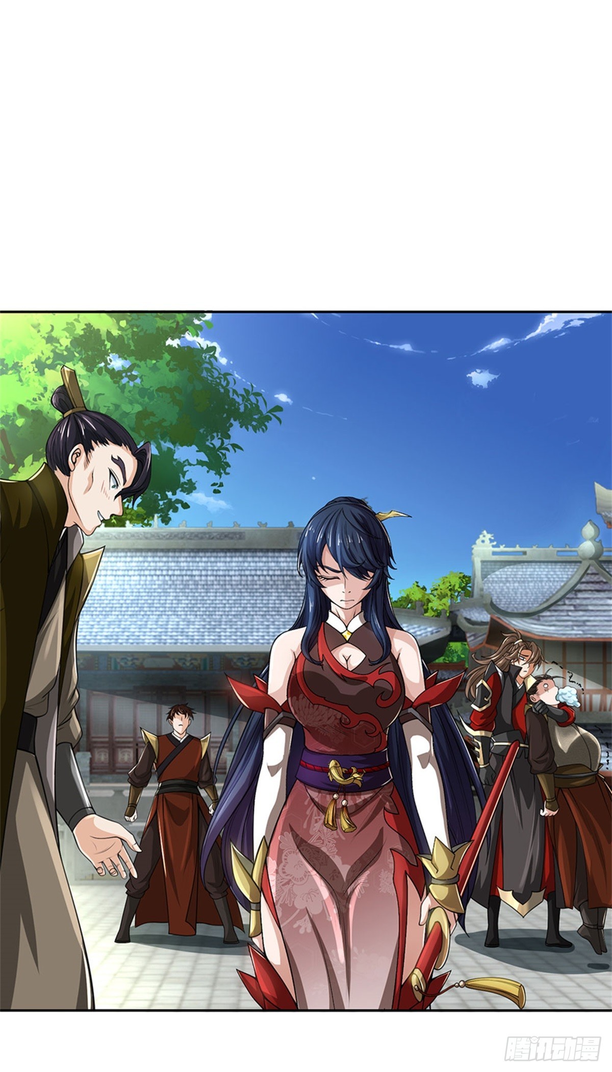 《身为正道魁首的我竟然穿成魔子》第10话 必杀剑技，只是切磋 第41页