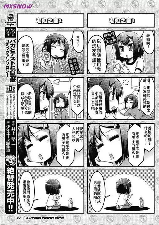 《笨蛋，测验，召唤兽 欢乐篇》秀吉姐妹篇01 第5页