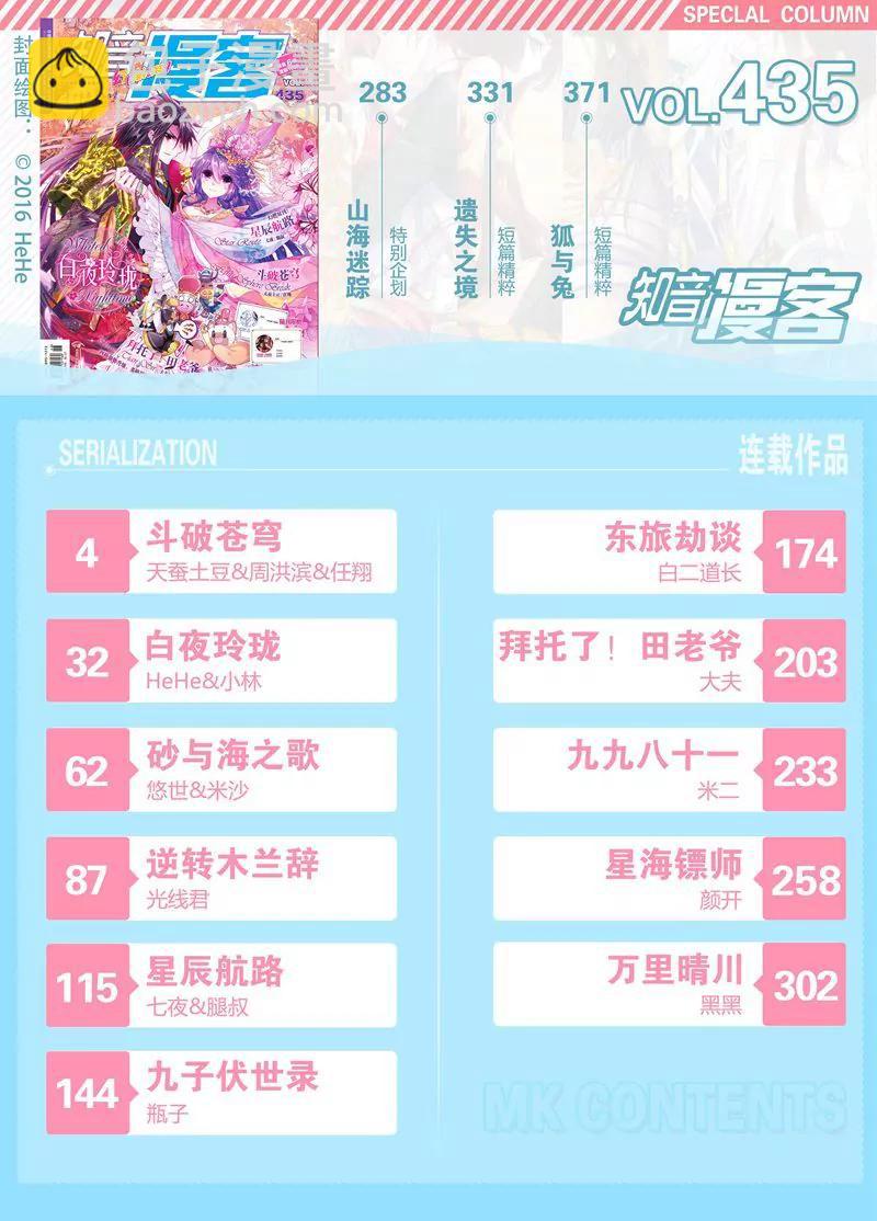 《知音漫客全本》第435期 第2页