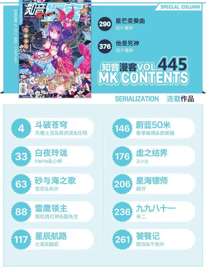 《知音漫客全本》第445期 第2页