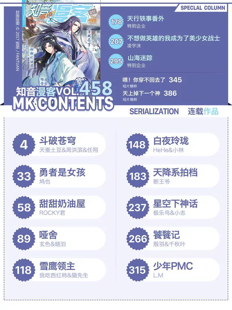 《知音漫客全本》第458期 第2页