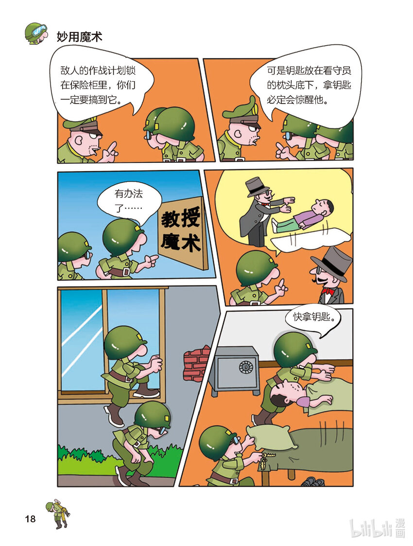 《大头兵·英雄难当》004 妙用魔术 第1页