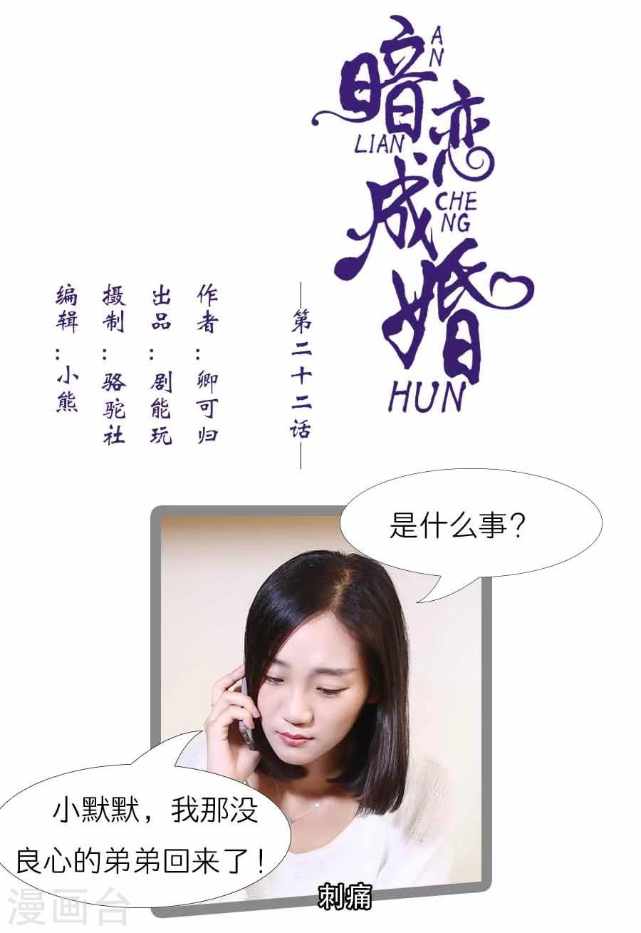《暗恋成婚》第22话 第1页