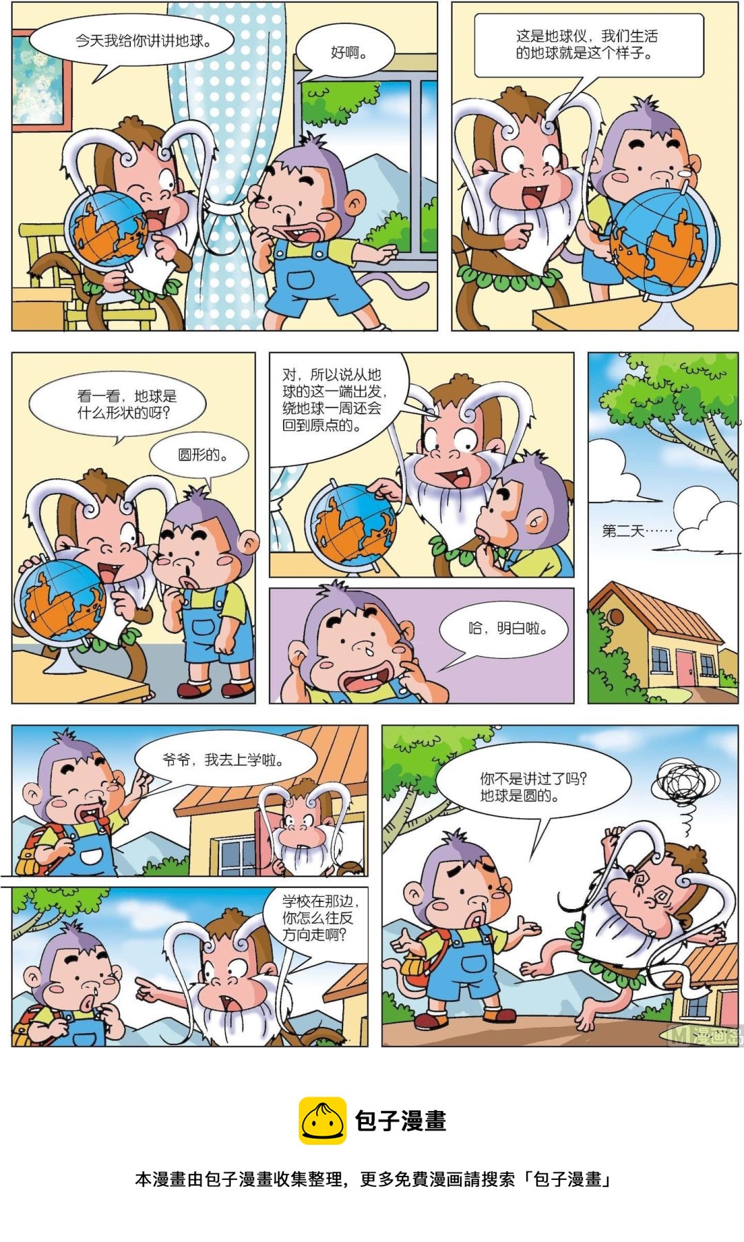 《聪明猴与煳涂猴》第33话 煳涂猴07 第4页