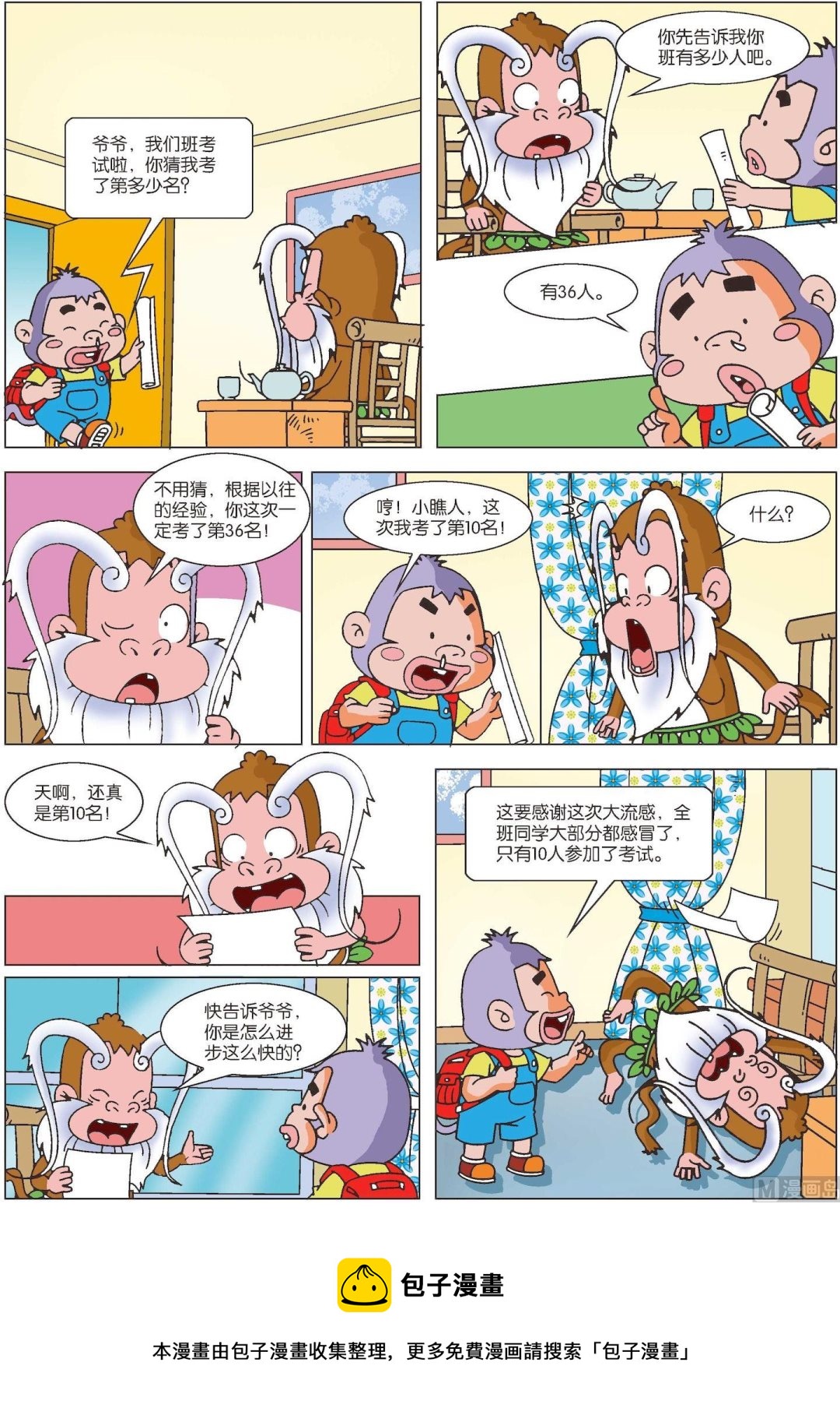《聪明猴与煳涂猴》第37话 煳涂猴11 第4页