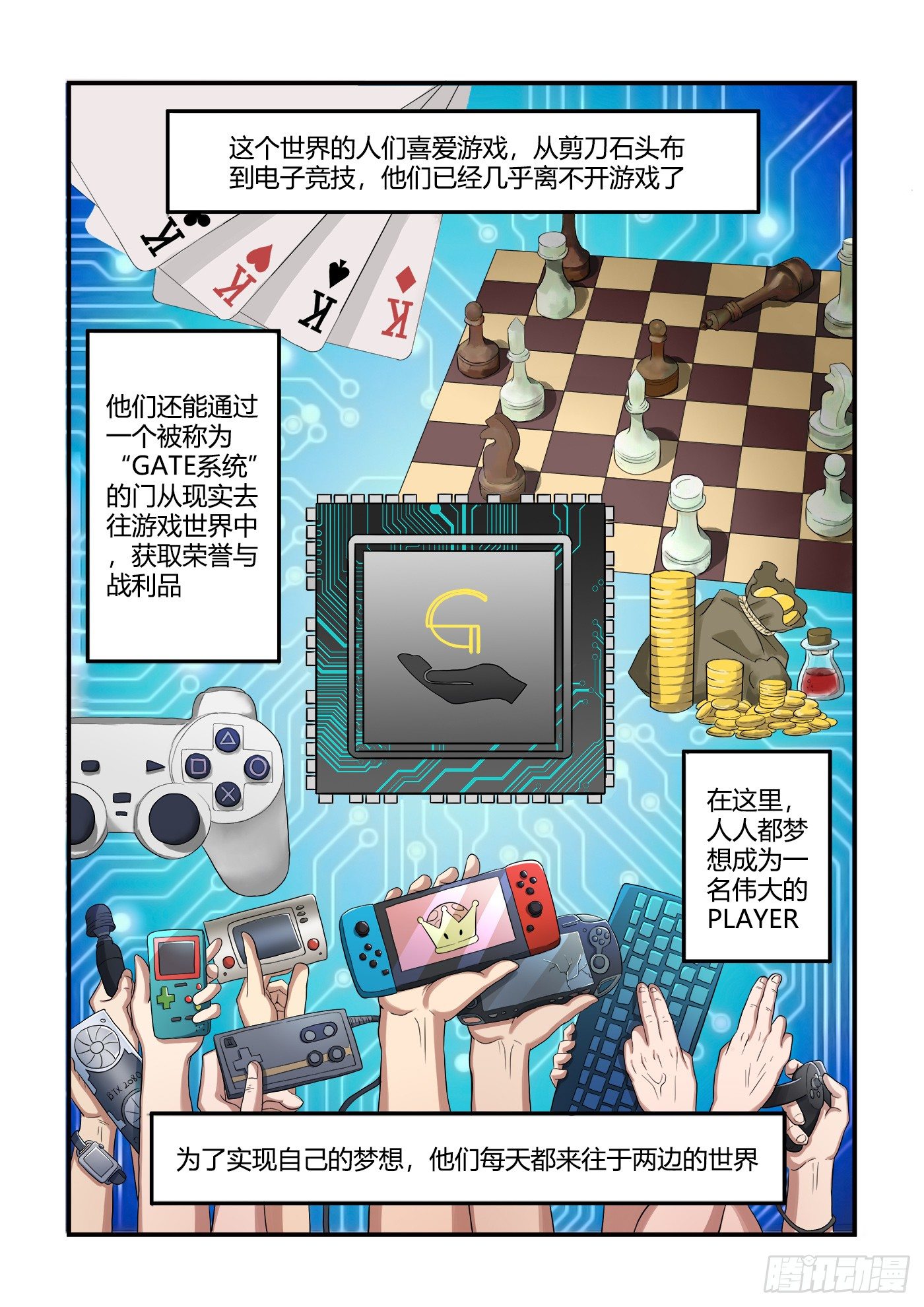 《游戏什么的》特叁班（上） 第1页