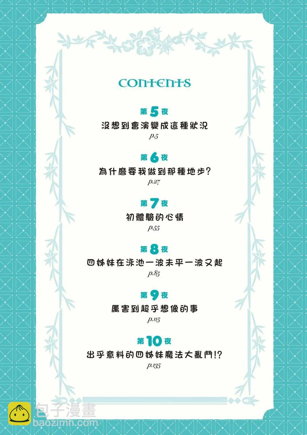 《精灵四姐妹夜夜待笙歌》第02卷 第5页