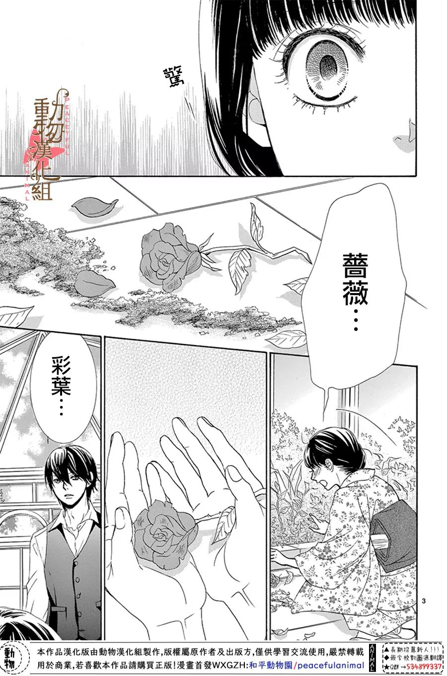 《蔷薇色的约定》第15话 第3页