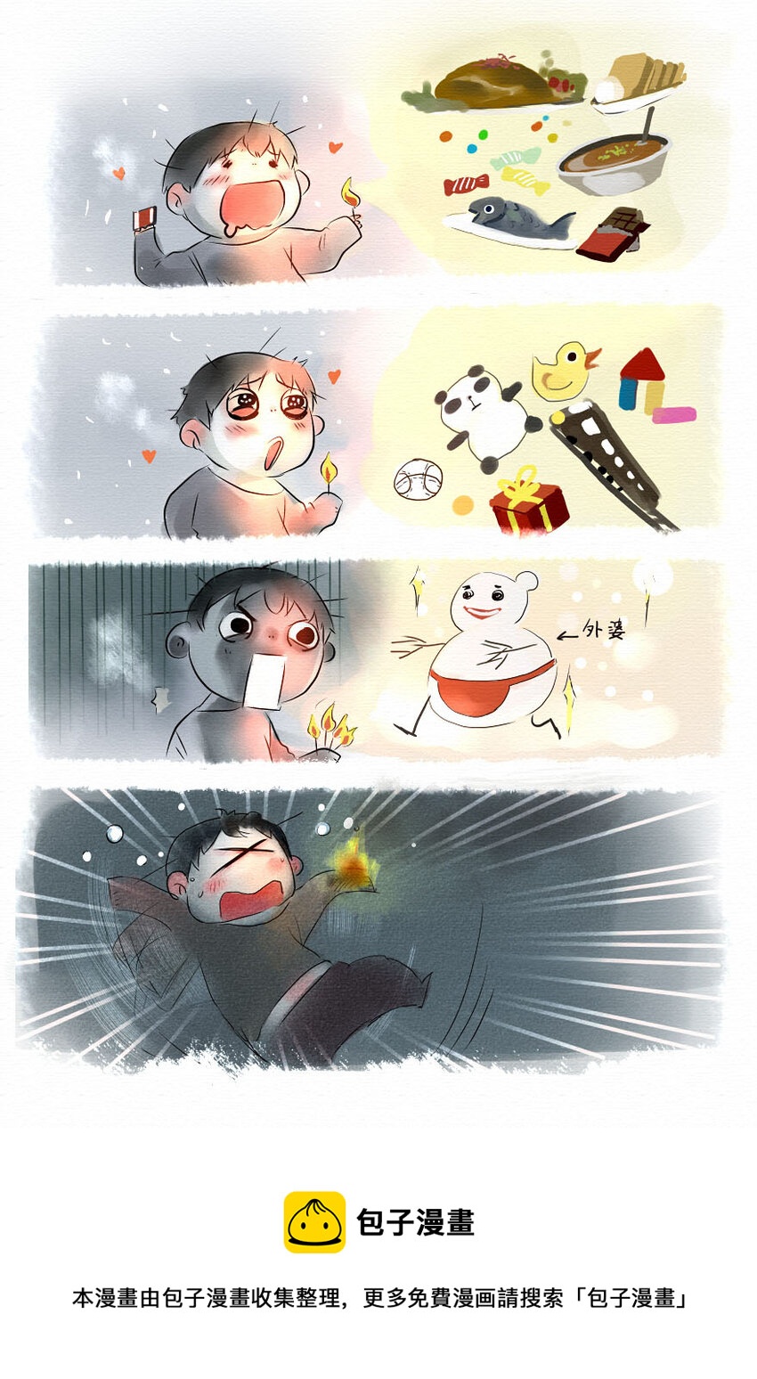 《馒头日记》002 寒冬之买火柴的馒头 第2页