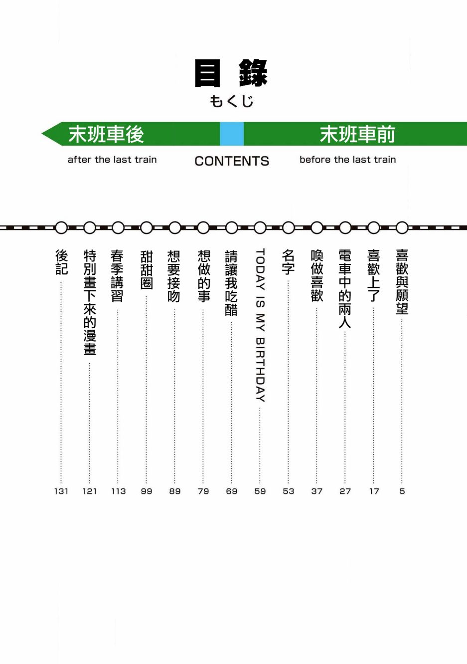 《不乘末班车回去的唯1方法》第1话 喜欢与期望 第4页