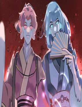 《蝶化遥—在后疫情时代触发玄幻剧情可以消毒吗》漫画封面图 - tl漫画