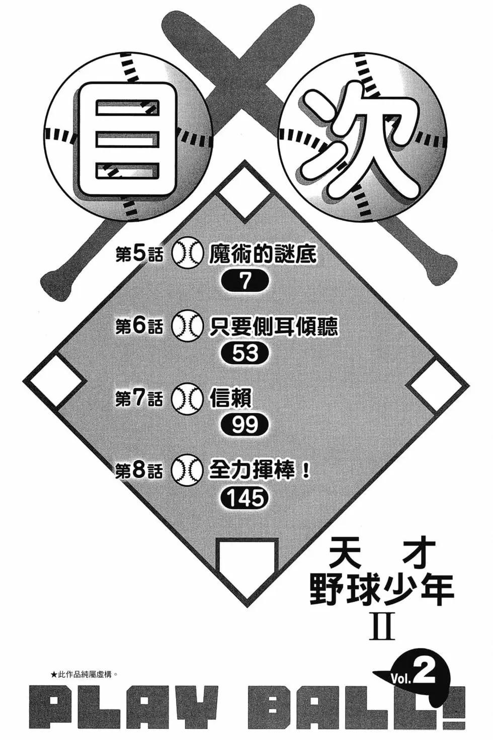《天才野球少年II》第02卷 第5页