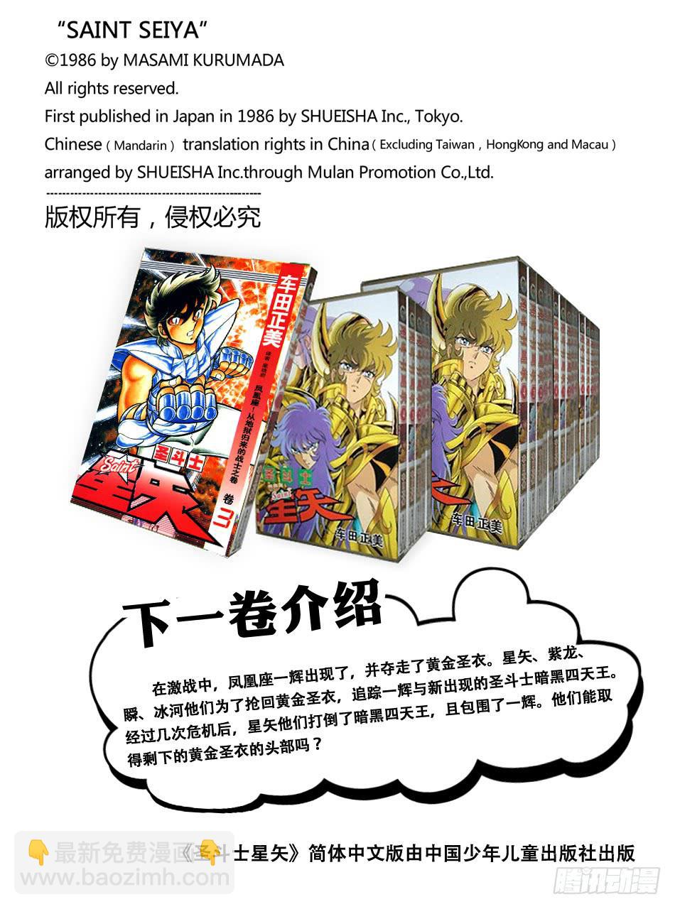《圣斗士星矢（番外篇）》番外3 十大圣衣人气投票 第3页