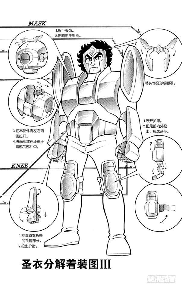 《圣斗士星矢（番外篇）》番外1 圣衣分解着装图 第5页