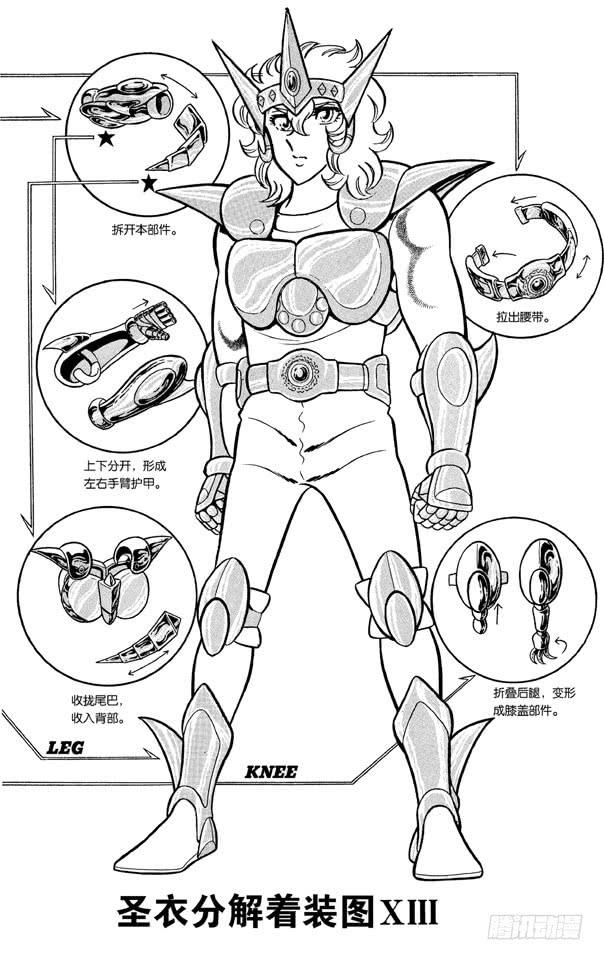《圣斗士星矢（番外篇）》番外5 圣衣分解着装图 第1页