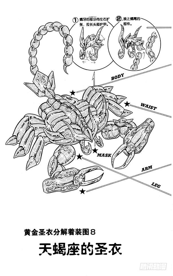 《圣斗士星矢（番外篇）》番外9 圣衣分解着装图 第8页