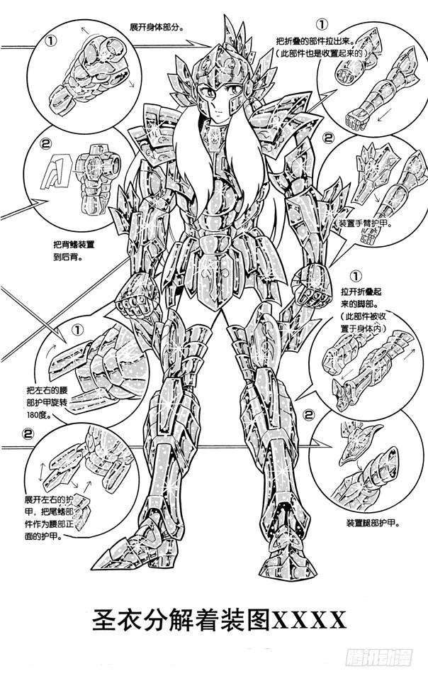《圣斗士星矢（番外篇）》番外11 圣衣分解着装图 第1页