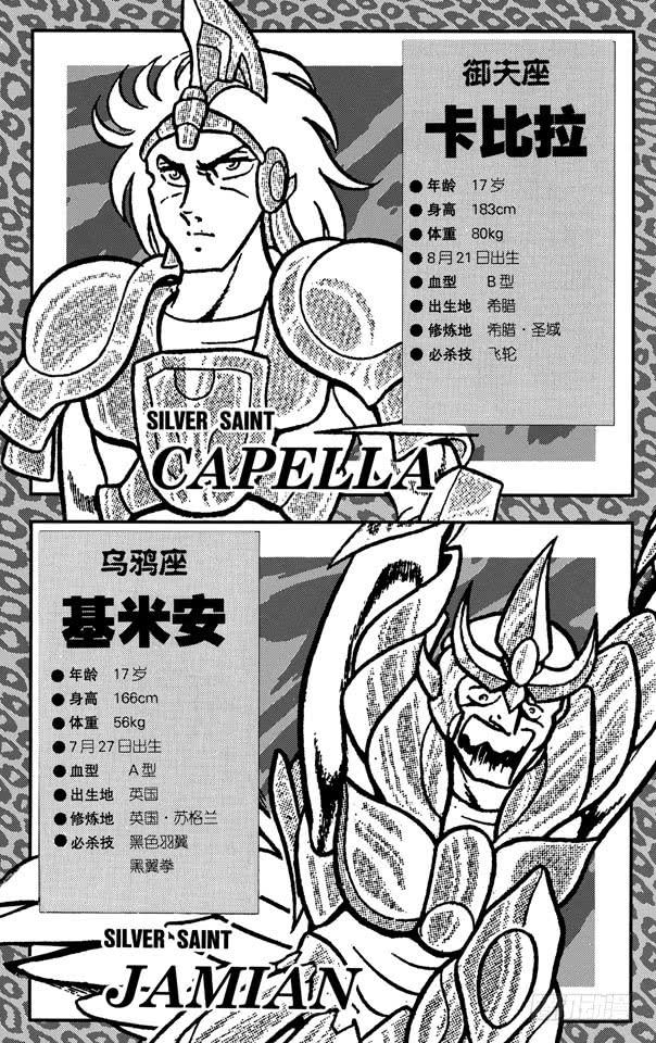 《圣斗士星矢（番外篇）》番外12 CHARACTER DATA 第14页