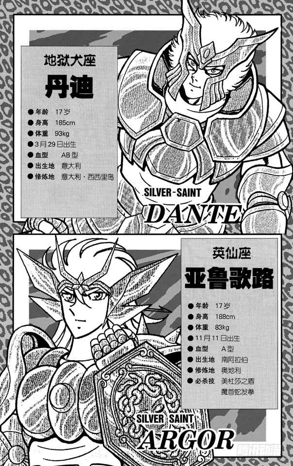 《圣斗士星矢（番外篇）》番外12 CHARACTER DATA 第15页