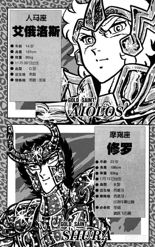 《圣斗士星矢（番外篇）》番外12 CHARACTER DATA 第22页