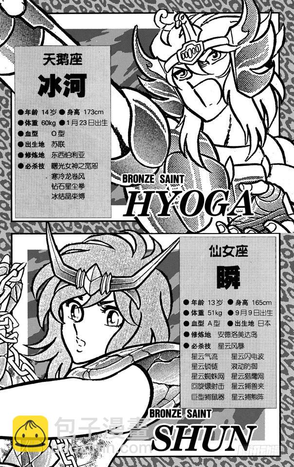 《圣斗士星矢（番外篇）》番外12 CHARACTER DATA 第3页