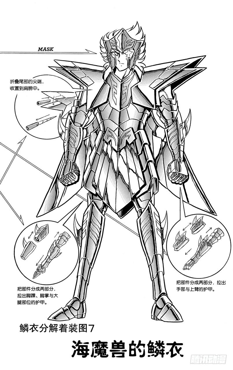 《圣斗士星矢（番外篇）》番外16 鳞衣分解着装图 第1页