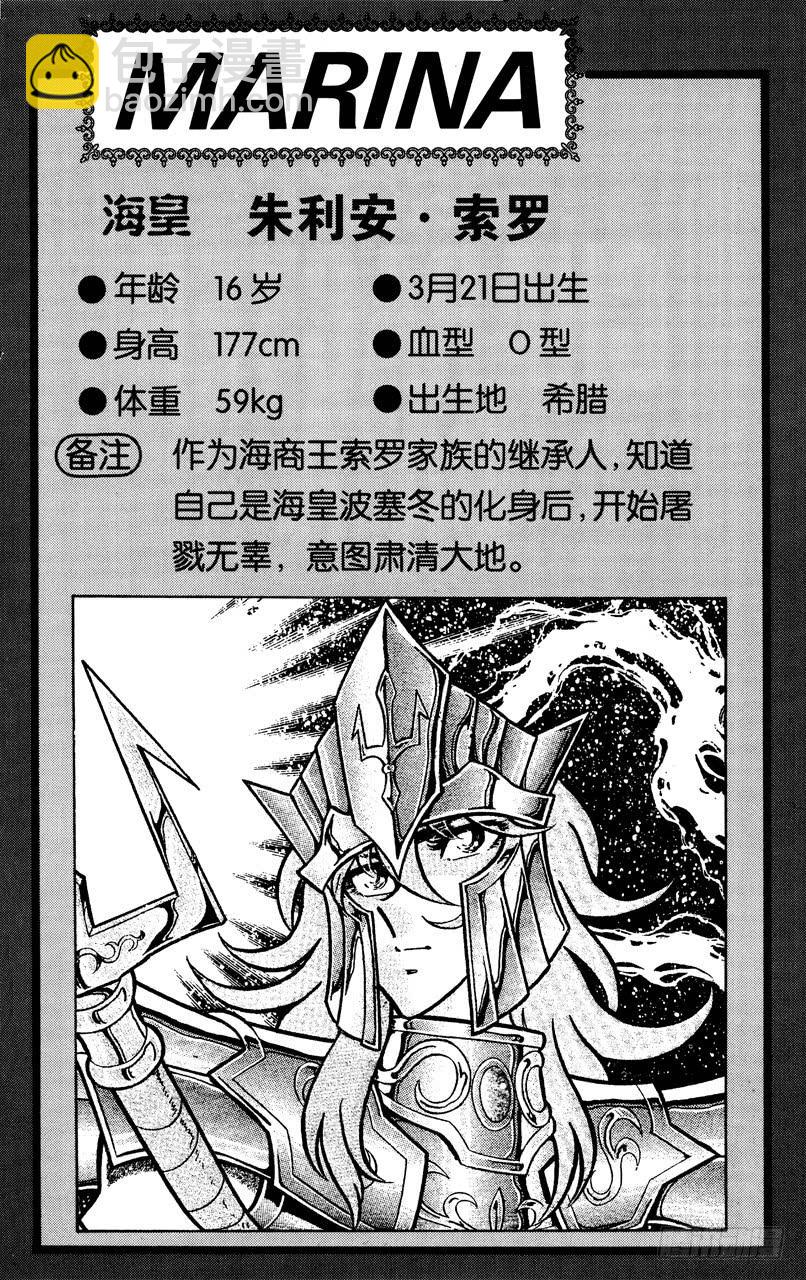 《圣斗士星矢（番外篇）》番外30 CHARACTER DATA 第2页