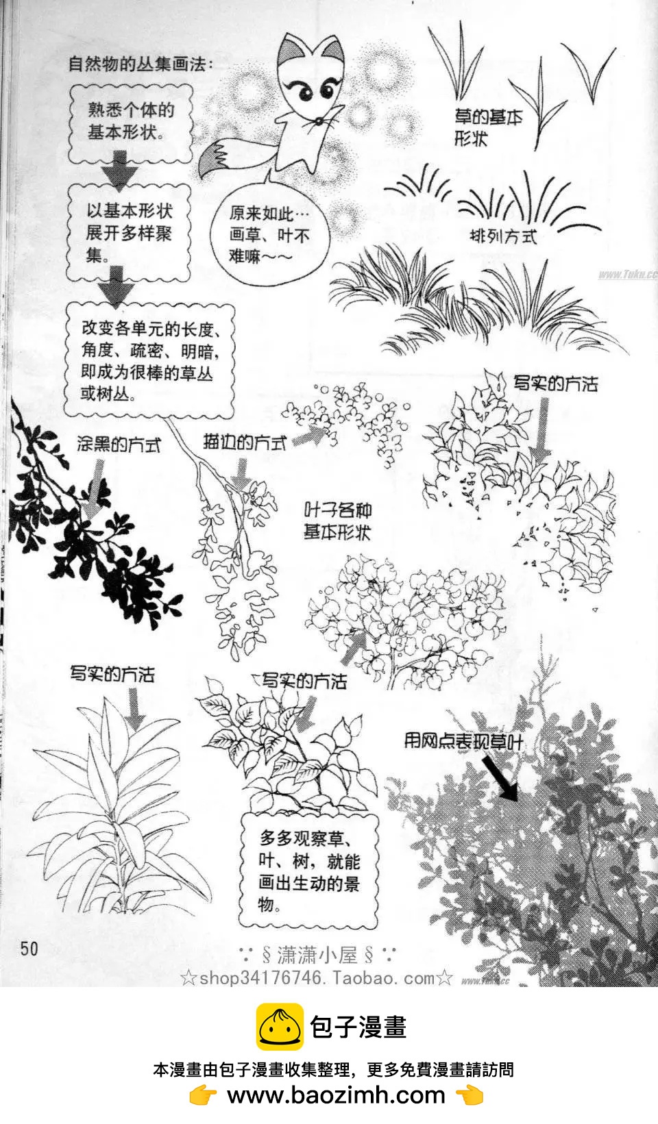《素兰和乔英的漫画学院》背景篇 第50页