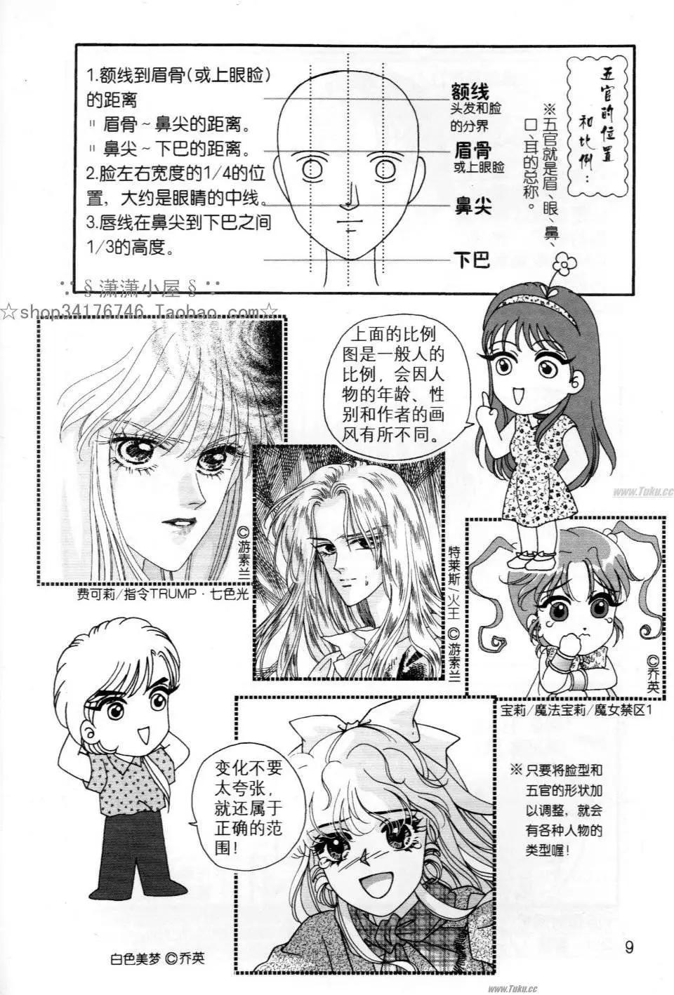 《素兰和乔英的漫画学院》人物篇1 第8页