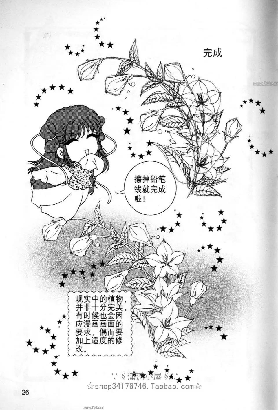 《素兰和乔英的漫画学院》花草篇 第26页