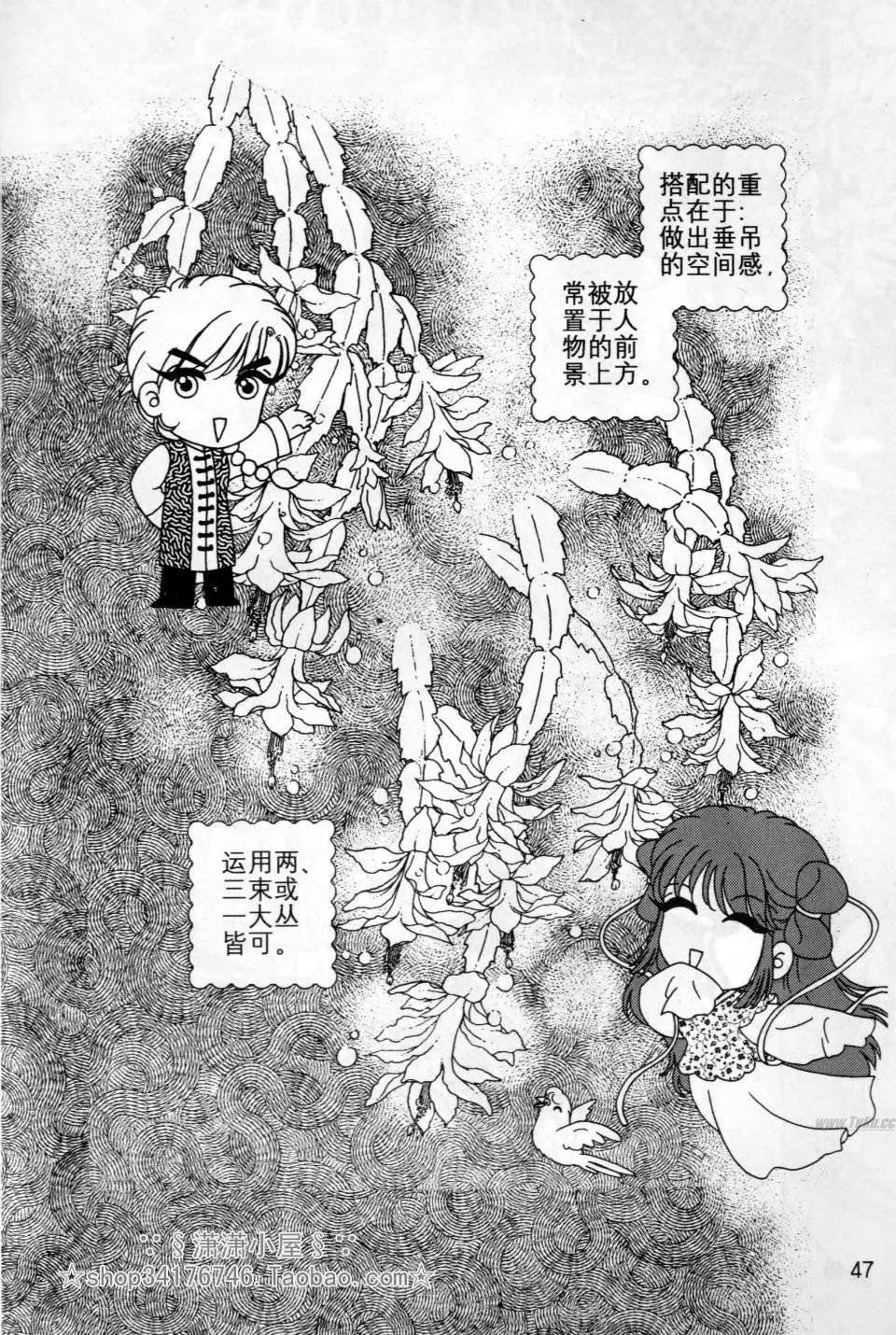 《素兰和乔英的漫画学院》花草篇 第47页