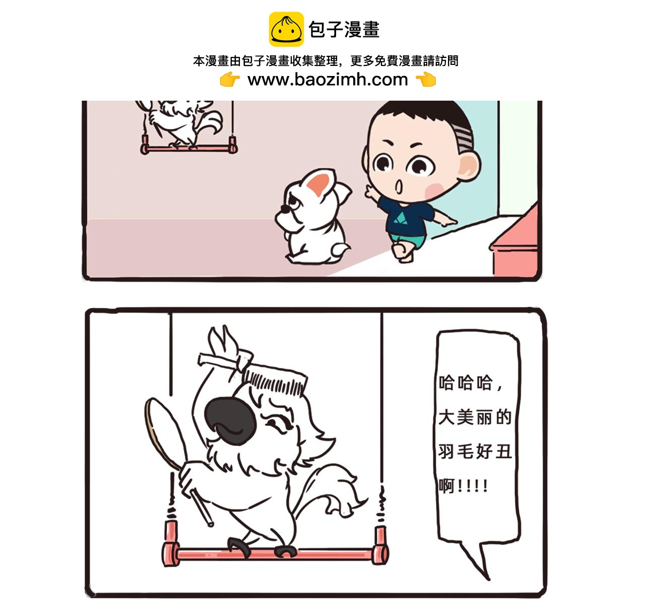 《池小满》小满与鹦鹉大美丽 第2页