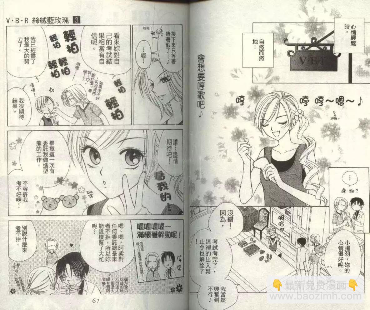 《V.B.R丝绒蓝玫瑰》第3卷 第35页