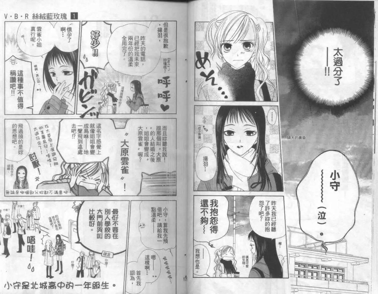 《V.B.R丝绒蓝玫瑰》第1卷 第10页